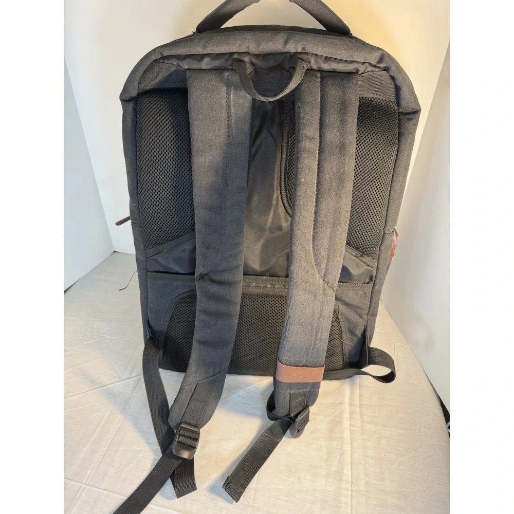 KROSER Laptop Backpack: Fits 17.3 Inch Computer , Black Padded Back Cargo Carry